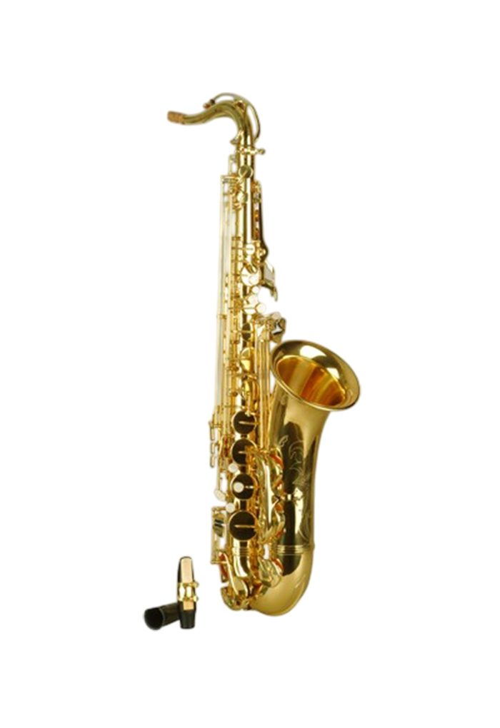 SP0011G Wholesale Woodwind Instrument Gold Lacquered BB Key Tenor Saxophone