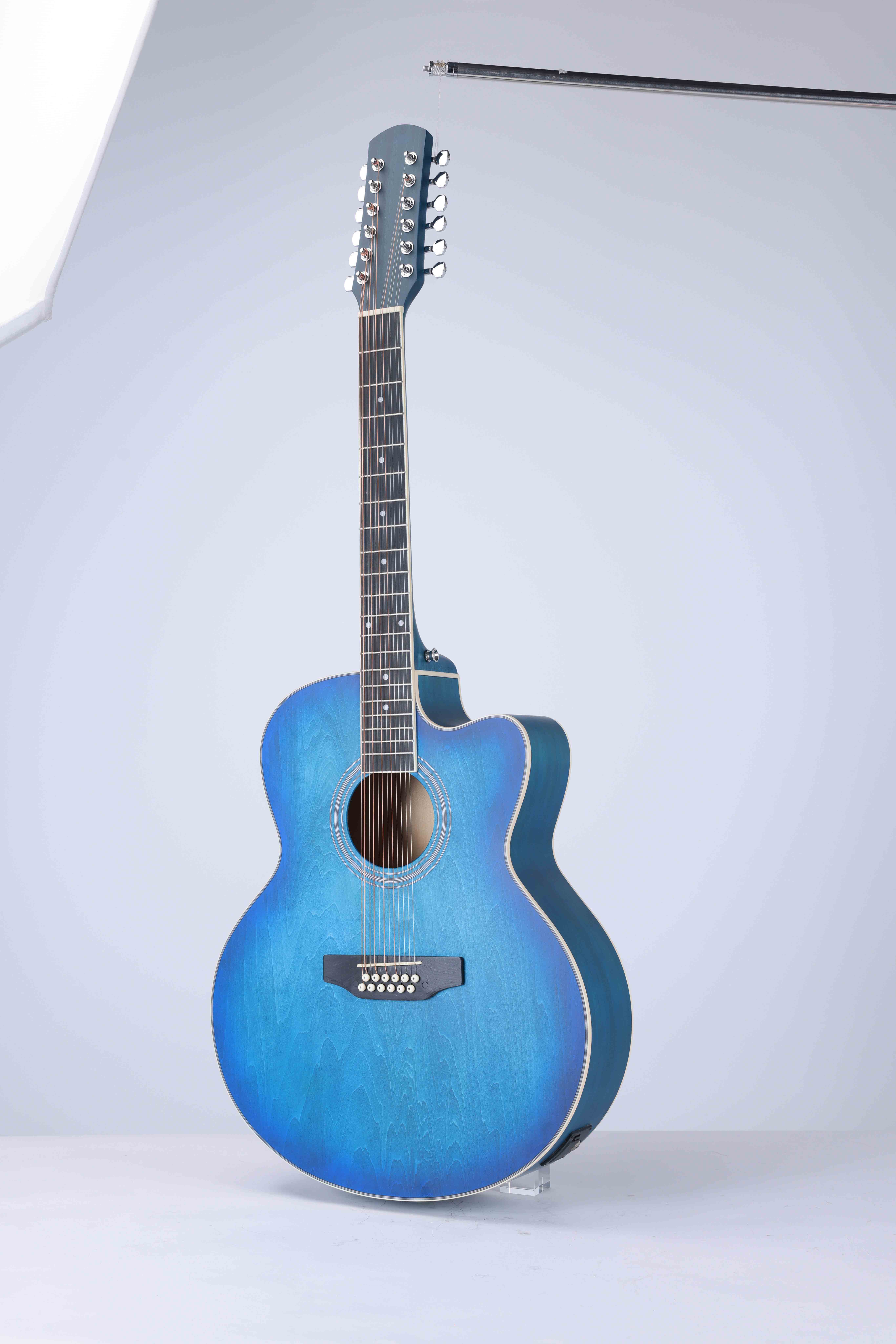 AF-H01CE-12 Hand Rubbed Finish 12 Strings Acoustic Guitar