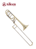 TTB-HD300G High Grade bB/F Yellow Brass Material Gold Lacquered Tenor Trombone