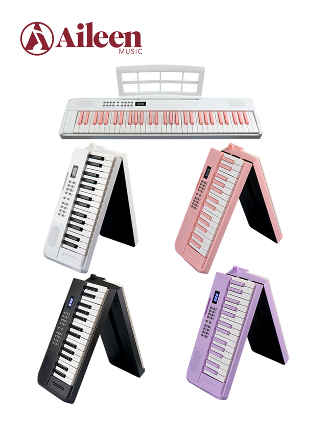 EK-F6101 New Musical Instruments 61 Keys 20mm Width Foldable Keyboard