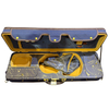 4/4 Violin Light Case with Hygrometer&latch Quality Rigid Handle CSV071A6