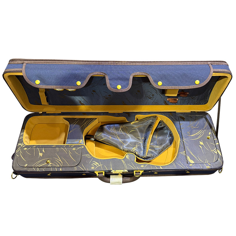 4/4 Violin Light Case with Hygrometer&latch Quality Rigid Handle CSV071A6