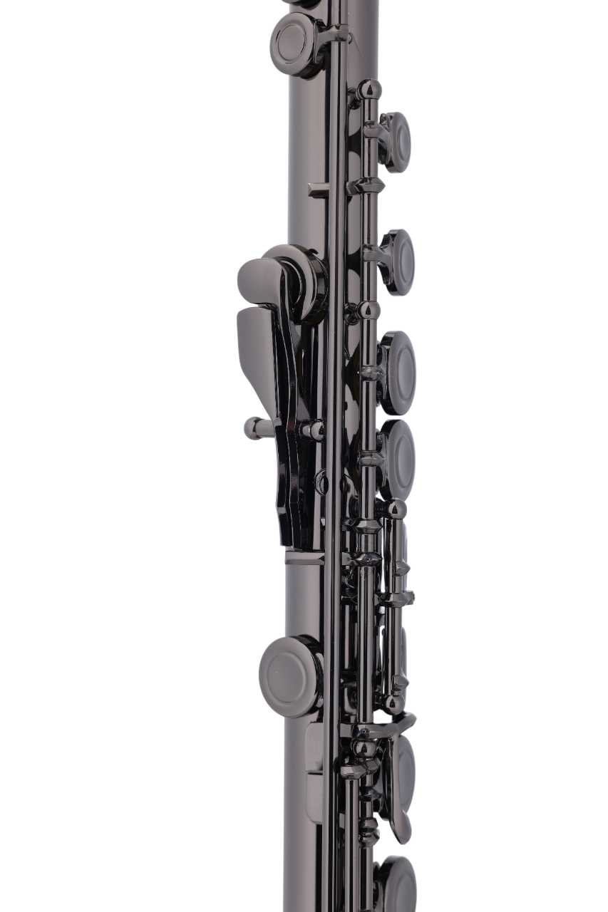 FL4011NB-E Professional Wind Instruments 16 Holes Cupronickel Body Black Nickel Flute