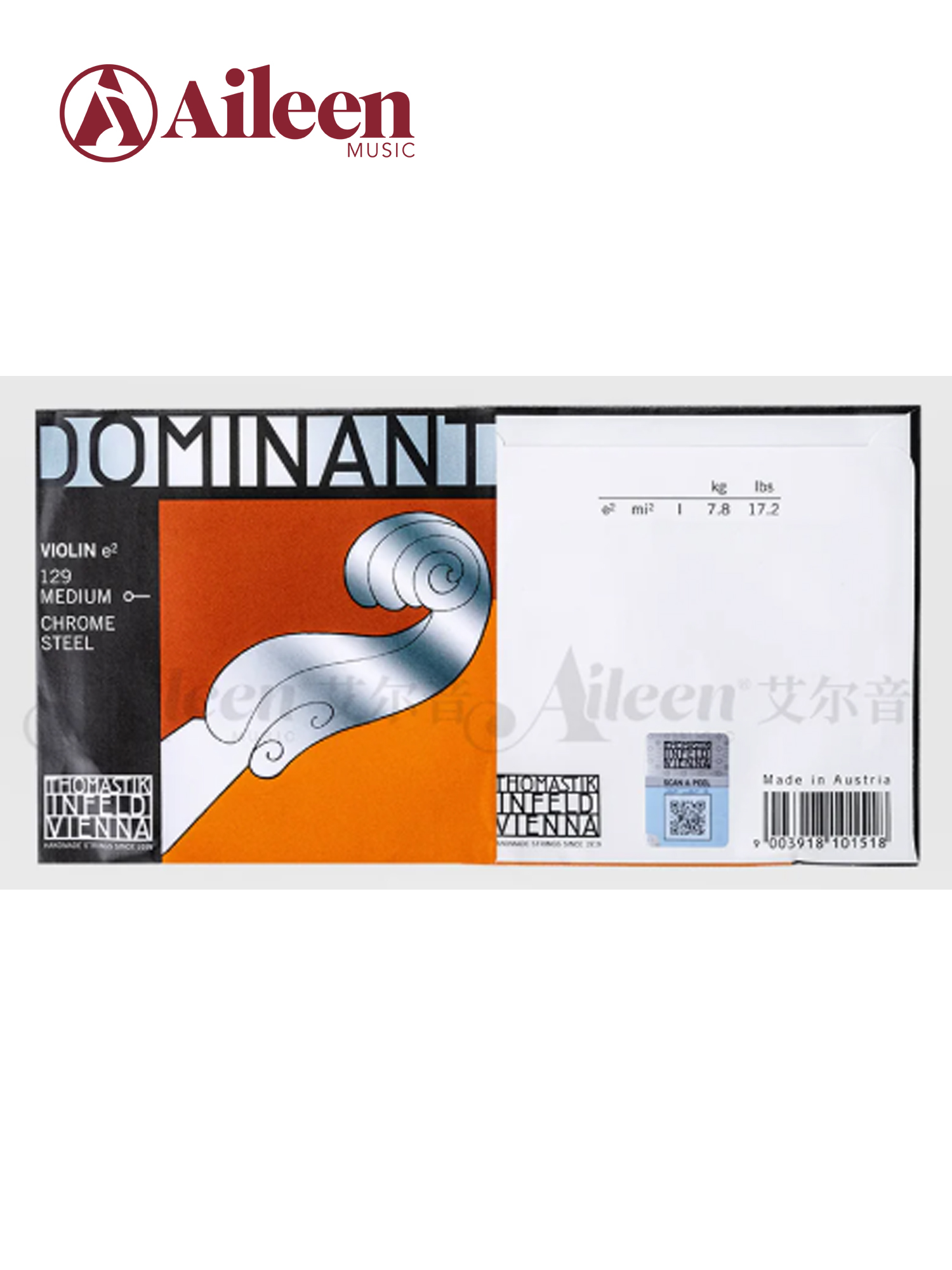 Austria Thomasik DOMINANT 135B Violin Strings – Nylon Strings
