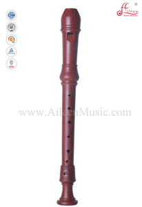 Wooden Copy Baroque Plastic Alto Recorder Flute (RE2438B-2)