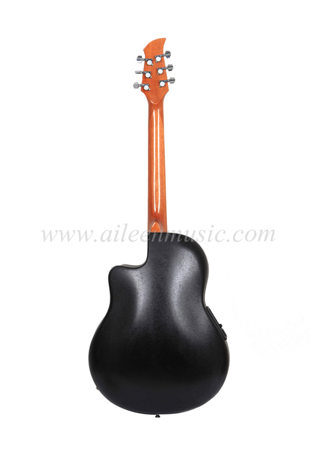 [Aileen] 41" 4-Band EQ Round Back Ovation Electric Guitar (AFO129CE)
