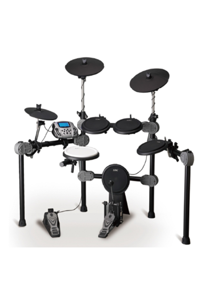 5-pc Electronic Drum Set with 3pcs Cymbals(AED210)