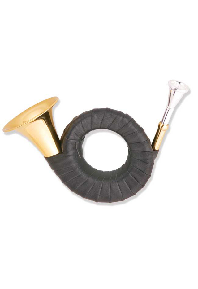 Exquisite Gold Lacquered bB Pocket Hunting Horn(PHH-G400G）