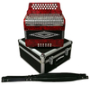 B3112SB Stainless Steel Grille 31 Button 12 Bass Button Accordion Professional