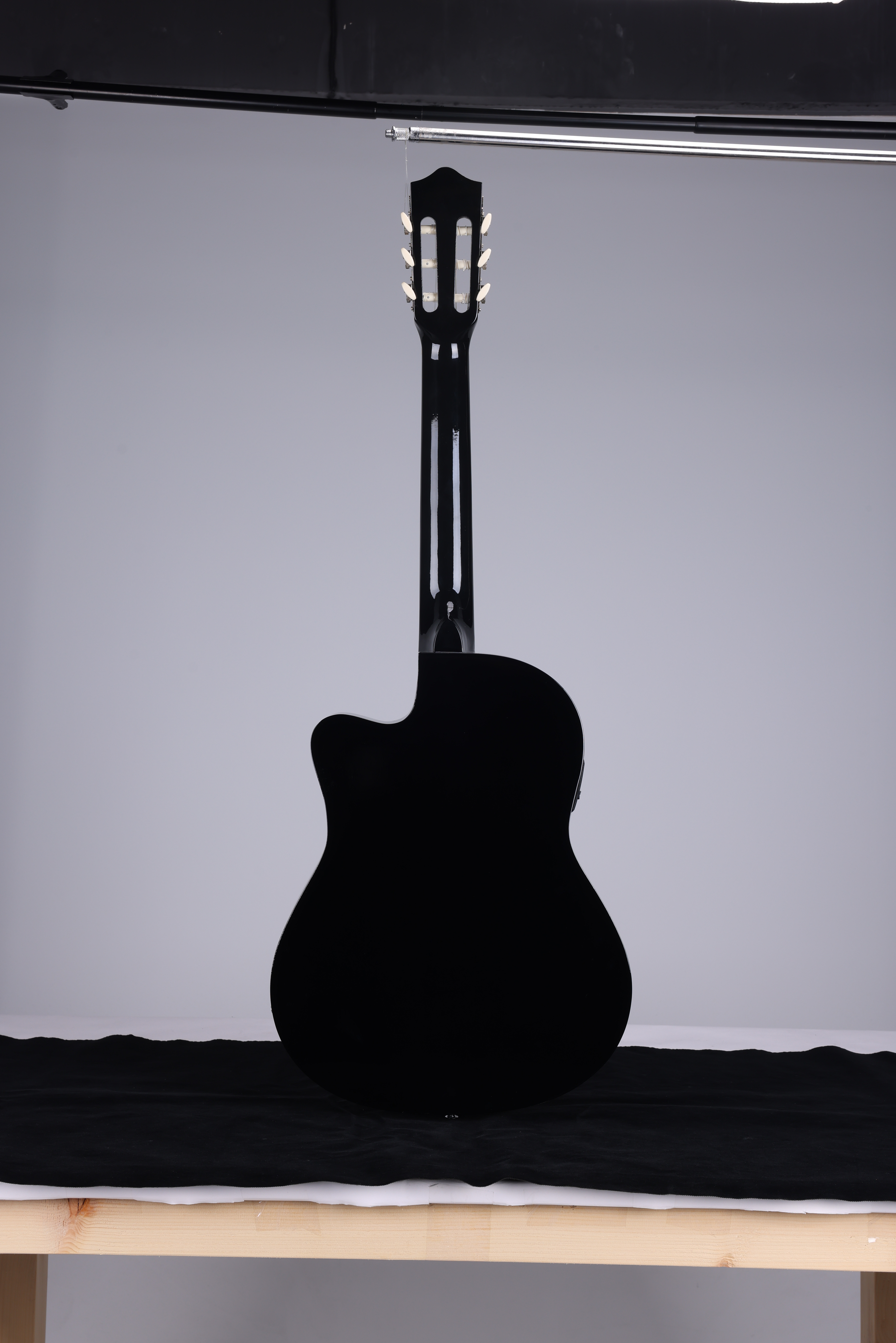 39" Cutaway Linden Plywood Thin Body Student Electric Acoustic Guitar (AC001ET)