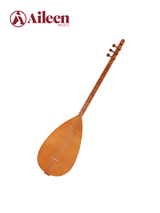 Turkish Traditional Musical Instrument Baglama Long-neck All Soild Saz2#