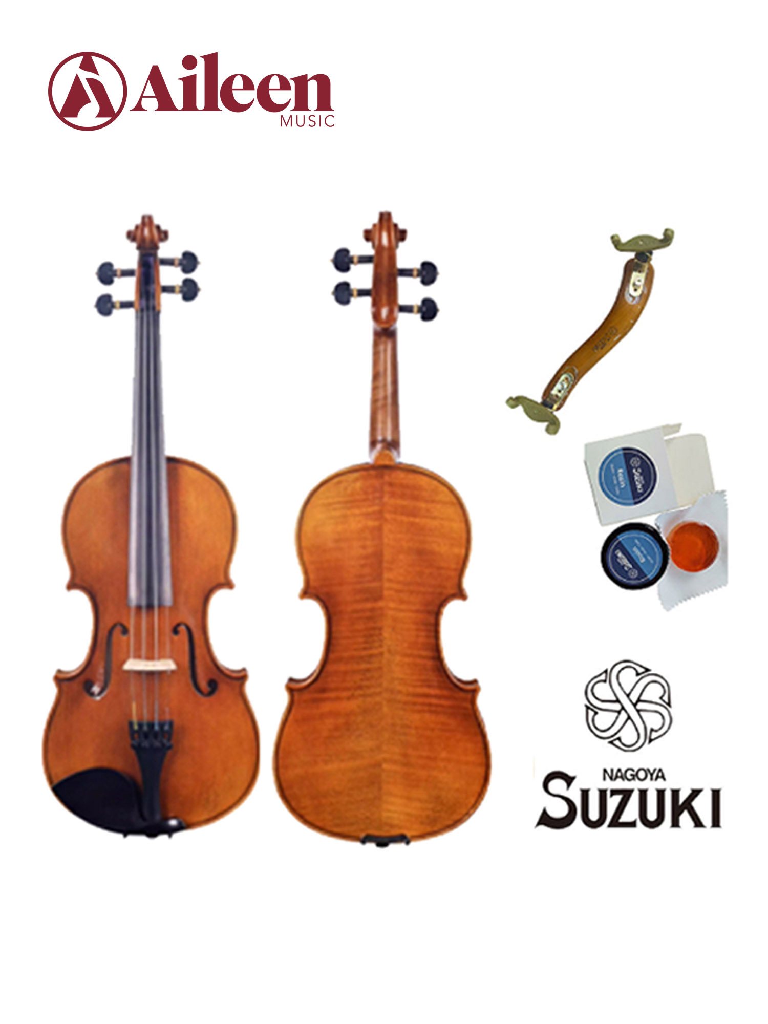 SUZUKI 4/4 Solid Spruce Top Advanced Violin SV-20A-M 