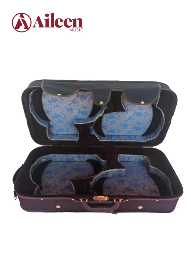 CSV407L Quality Fashion Musical Instrument Babylon Series Wooden 4/4 Four Violins Hard Case