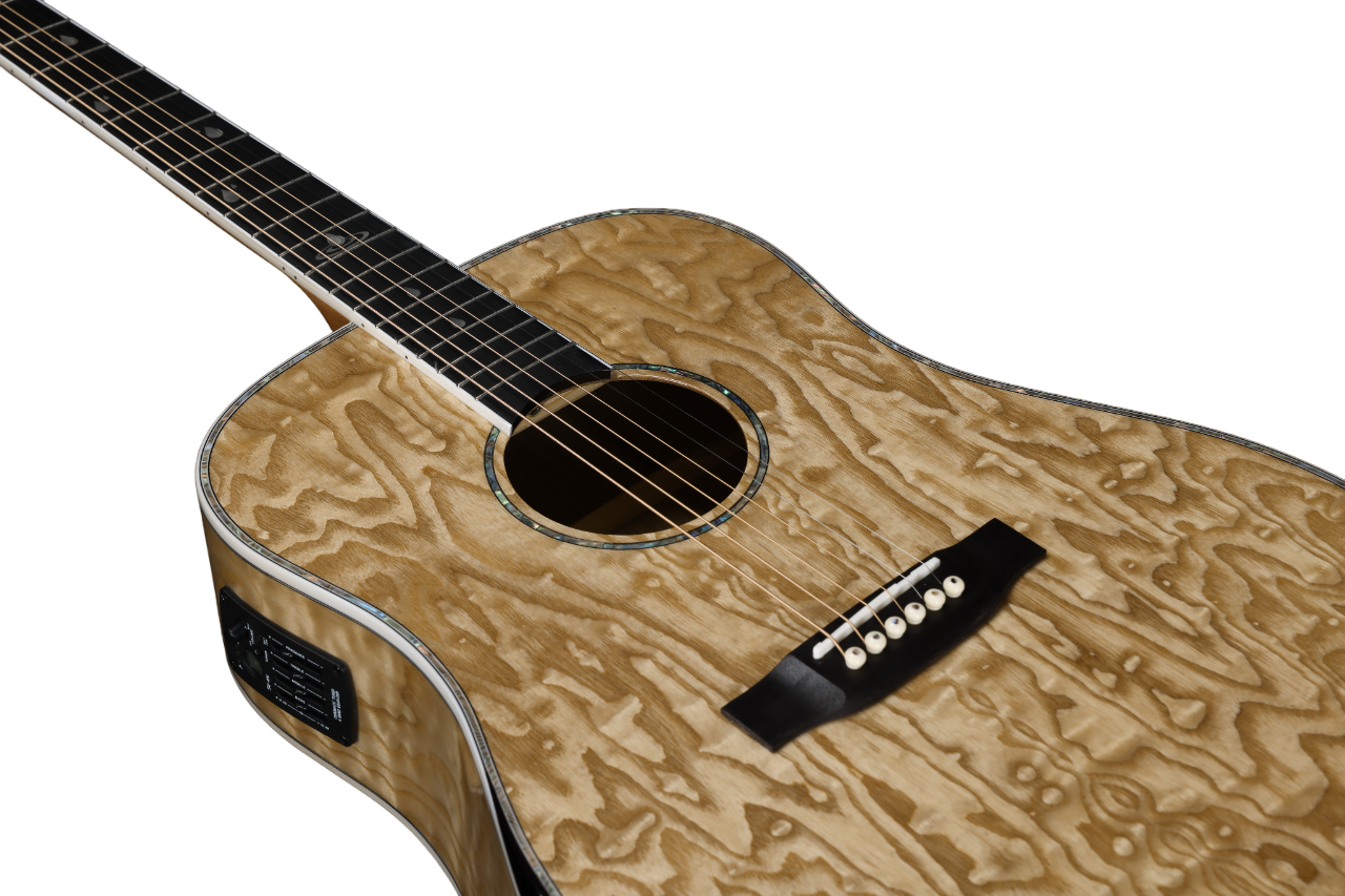 Winzz factory D shape 41 inch acoustic guitar High glossy(WAG904E-D)