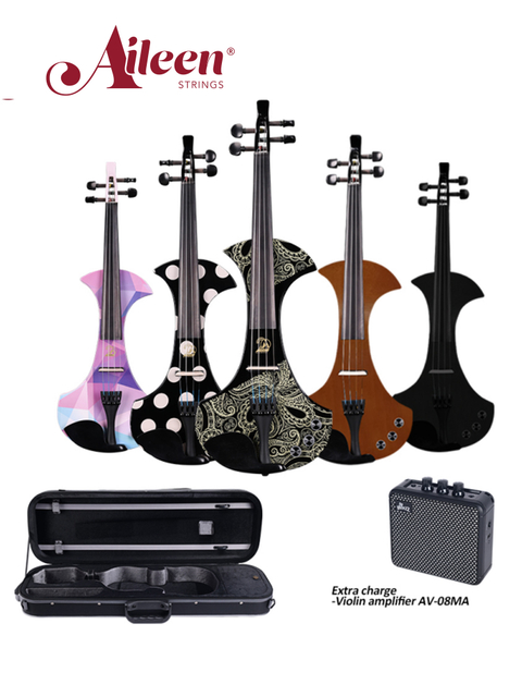 AV-D501 Design Patent Reverb/Delay/Chorus function Electric Violin 4/4