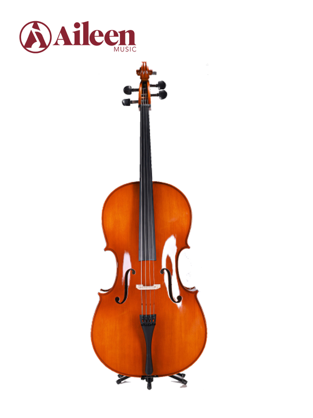SC-10AL Solid Spruce Top 4/4-1/16 Profissional Student Cello Kit