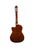 AC10ET New Thin Body 39" Cutaway Electric Acoustic Nylon Strings Guitar