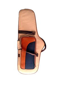 ASC0224 Portable Oxford Cloth PU Leather Alto Saxophone Case