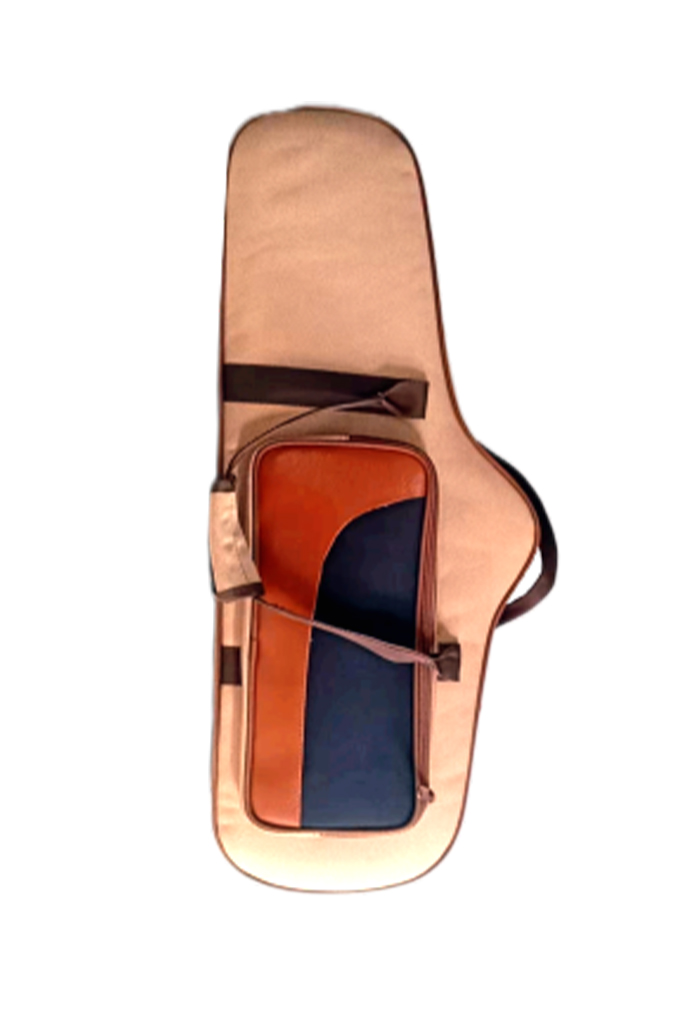 ASC0224 Portable Oxford Cloth PU Leather Alto Saxophone Case