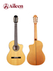 WCG190CE 39'' A Grade Solid Spruce Top Gloss Finish Flamenco Guitar 