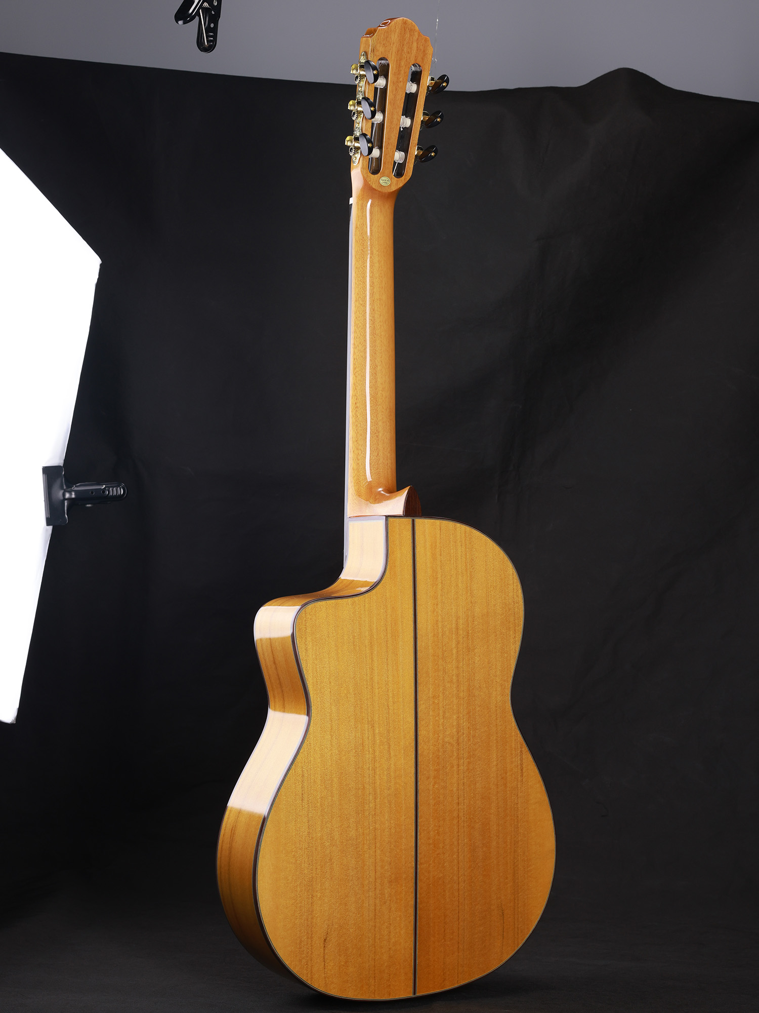 WCG190CE 39'' A Grade Solid Spruce Top Gloss Finish Flamenco Guitar 