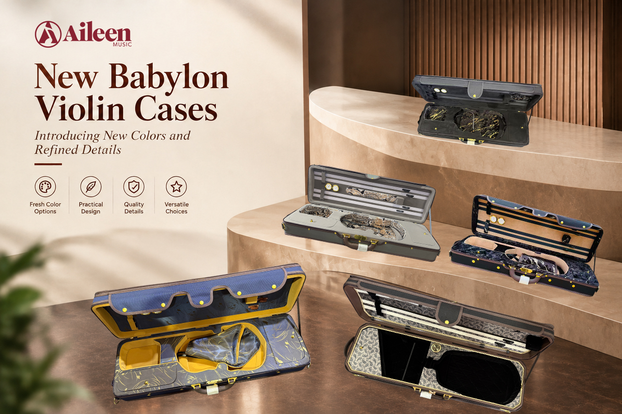 New Babylon Violin Cases: Introducing New Colors And Refined Details