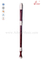 Red Baroque Style Wooden ABS Alto Recorder Flute (RE2438B)