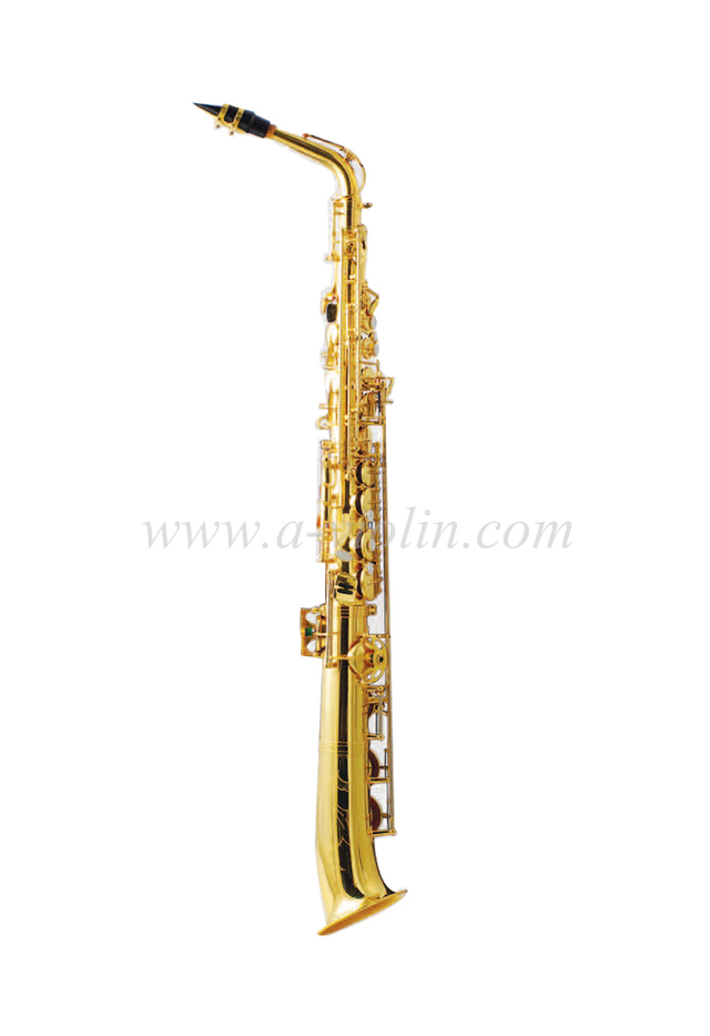 Hot Sale Straight Alto Saxophone for Beginners(ASP-TS305G)