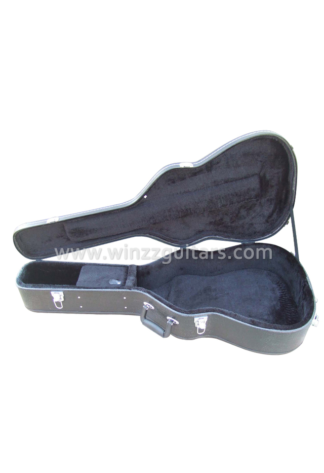 Quality Leather Imitation Wooden Guitar Case 41'' (CWG410)