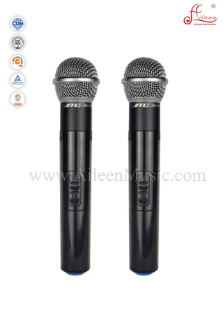 (AL-SE2019)Professional FM UHF Fixed Dual Channel Wireless Microphone