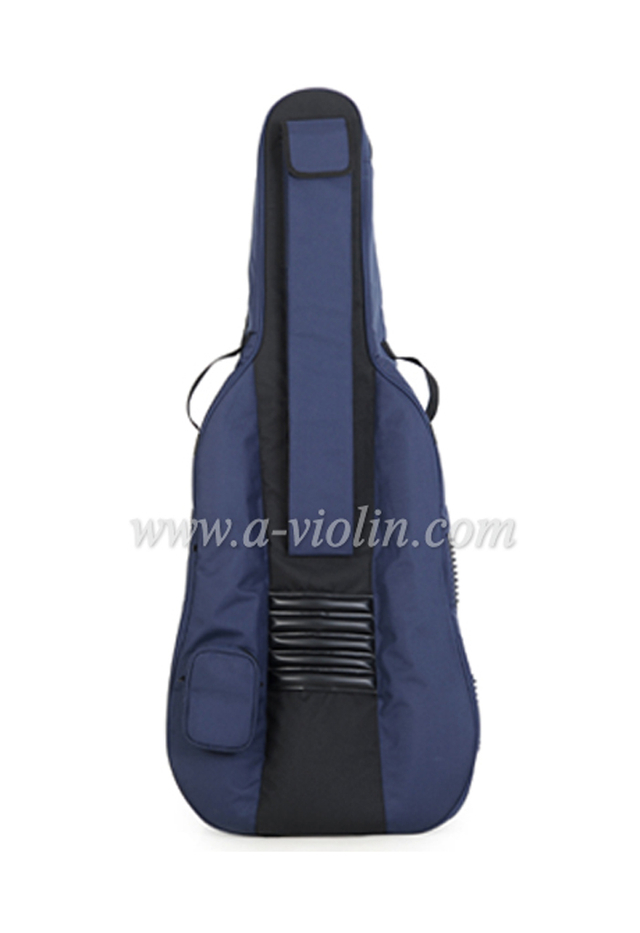 4/4 - 1/2 Nylon Oxford Exterior Foam Cello Bag With Three Handles (BGC007)