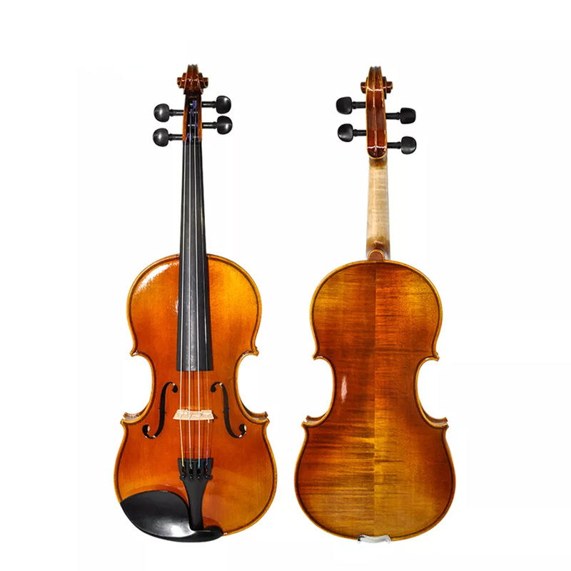 Wholesale 4/4 Advanced Violin Flamed Maple Back with Case(AVL310H)
