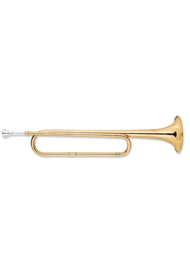 Awesome Gold Lacquered C Bugle Horn with Case(BUH-G450G)