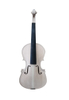 White Violin Unfinished 4/4 Violin For violin maker luthier (V150W)