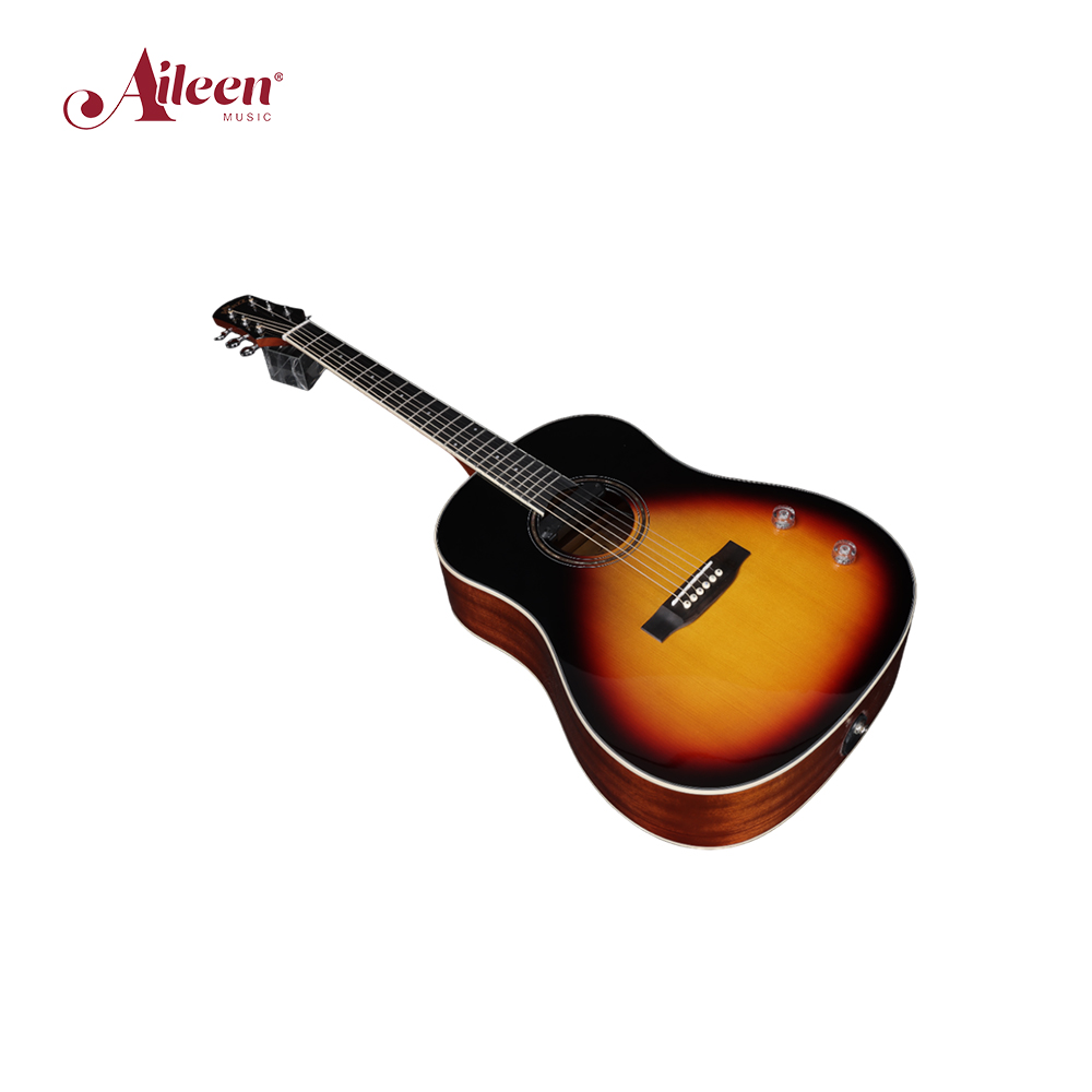 AFM16E-SD Winzz Solid Top Slope Shoulder D Shape Acoustic Guitar