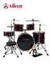 DSET-210B Good Quality Adult OEM 5 Pc Pvc Cover Jazz Digital Drum Set