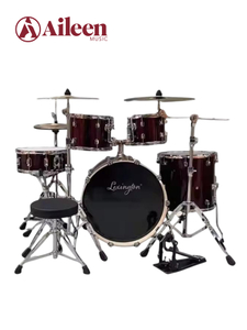 DSET-210B Good Quality Adult OEM 5 Pc Pvc Cover Jazz Digital Drum Set