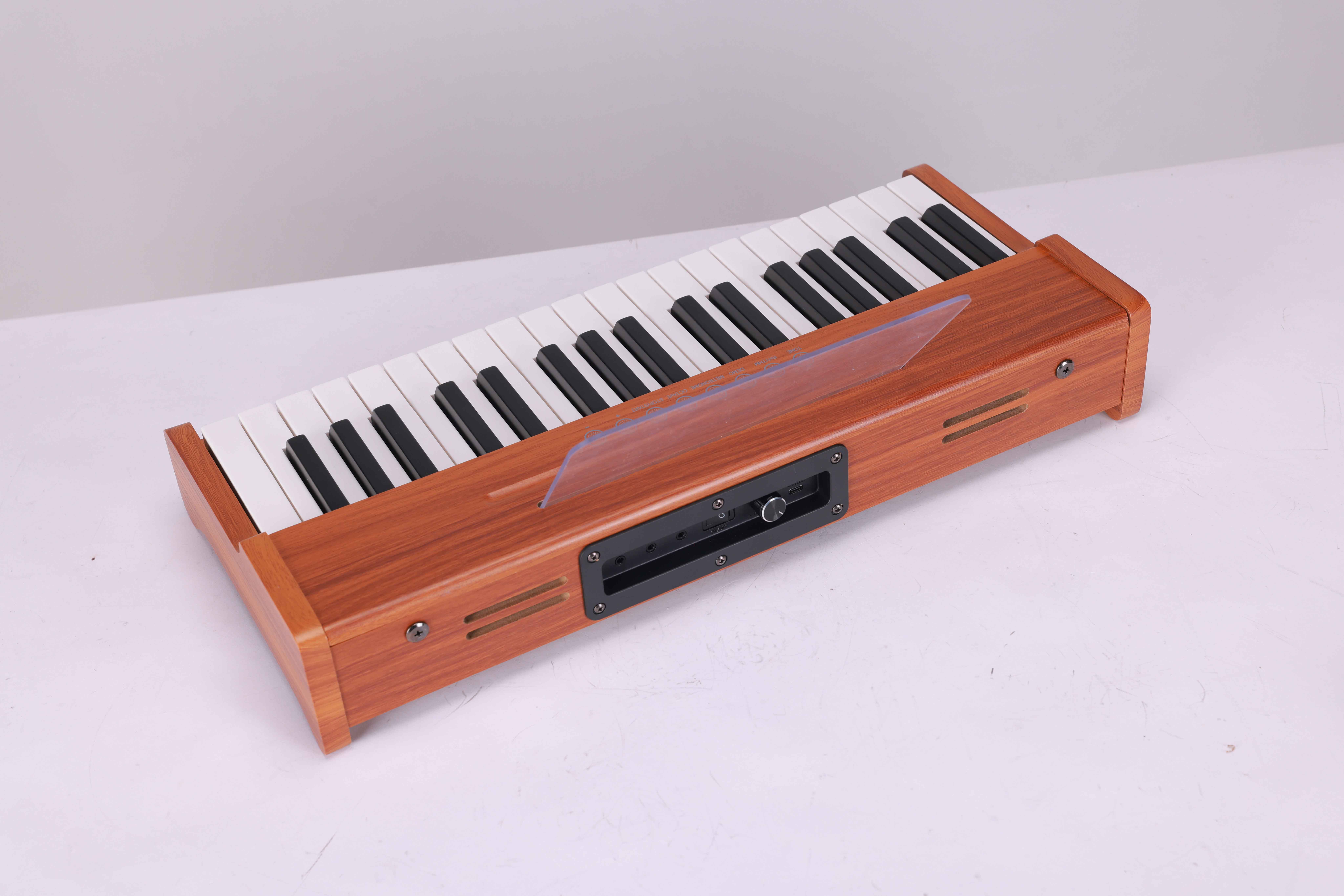 EK3701W Touch-sensitive Buttons BT Audio Professional Music Keyboard 37 Keys Electric Keyboard