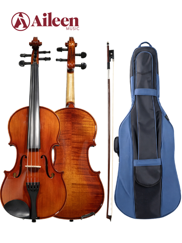 SC-15AL Selected Solid Spruce Top 4/4-1/16 Professional Moderate Cello Kit