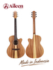 WAG603CE-40 Winzz Exotic Material 40" Cutaway Acoustic Electric Guitar Made in Indonesia