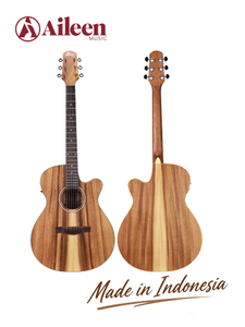 WAG603CE-40 Winzz Exotic Material 40" Cutaway Acoustic Electric Guitar Made in Indonesia