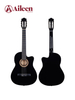 39" Cutaway Linden Plywood Thin Body Student Electric Acoustic Guitar (AC001ET)