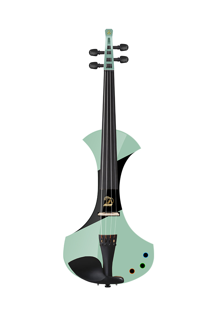AV-D501 New The 20th Anniversary Decal Paper Design Patent Electric Violin 4/4