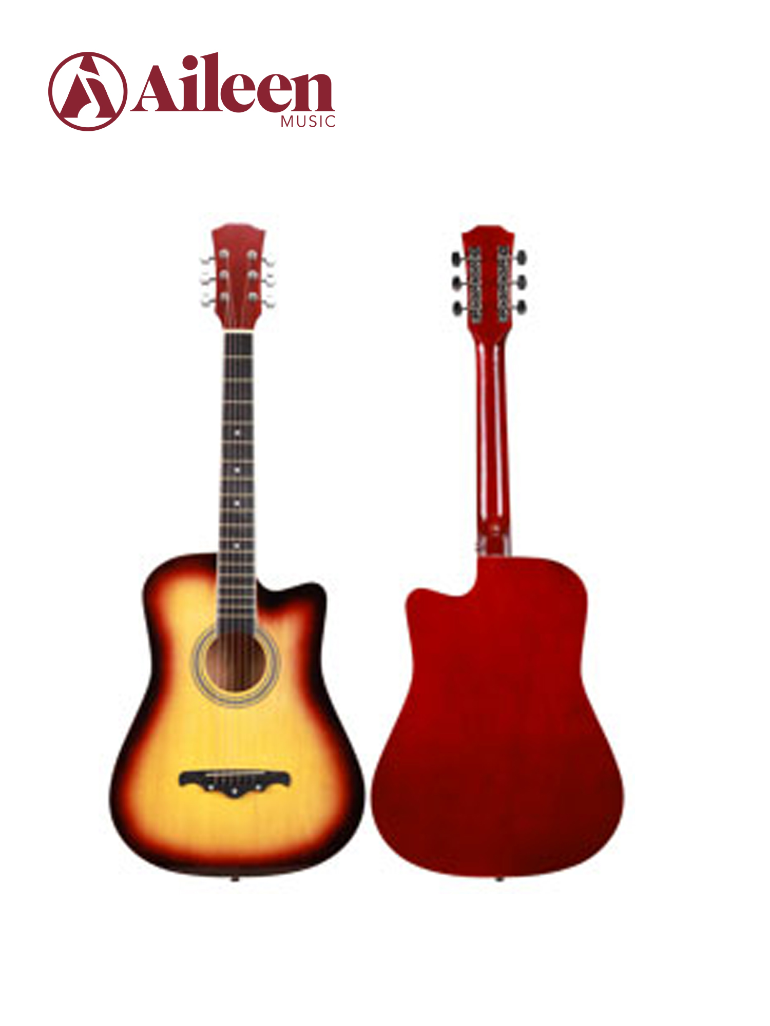38'' Entry Level Acoustic Guitar AF38ALC 