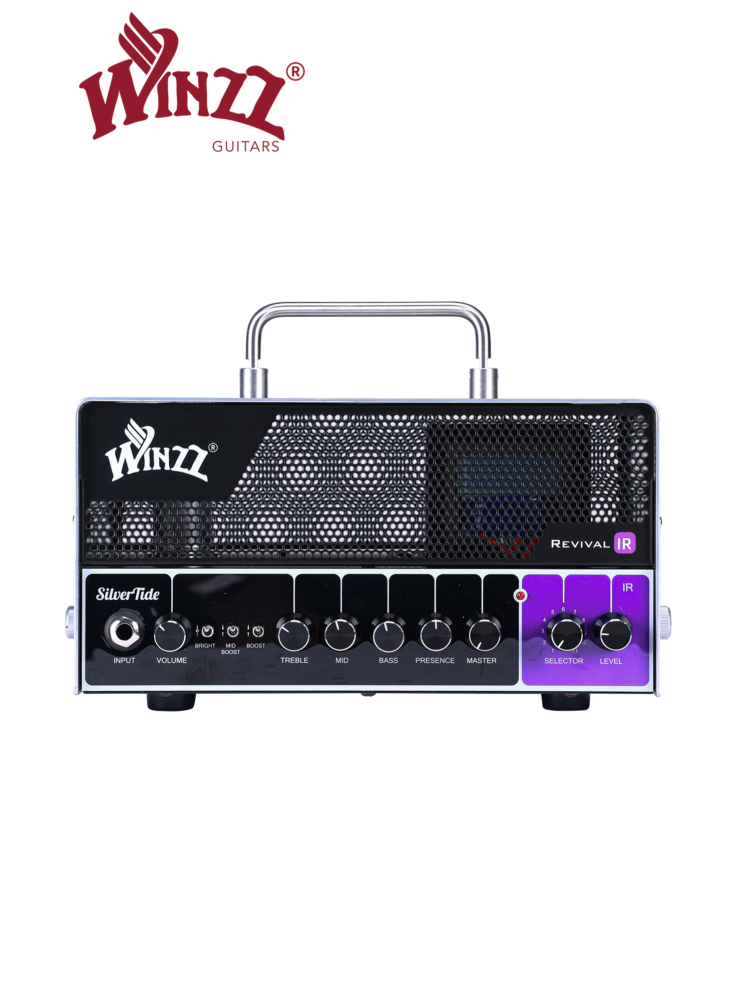 Hot Selling Professional WINZZ Revival IR Series Silvertide TUBE IR Amplifier for Electric Guitar