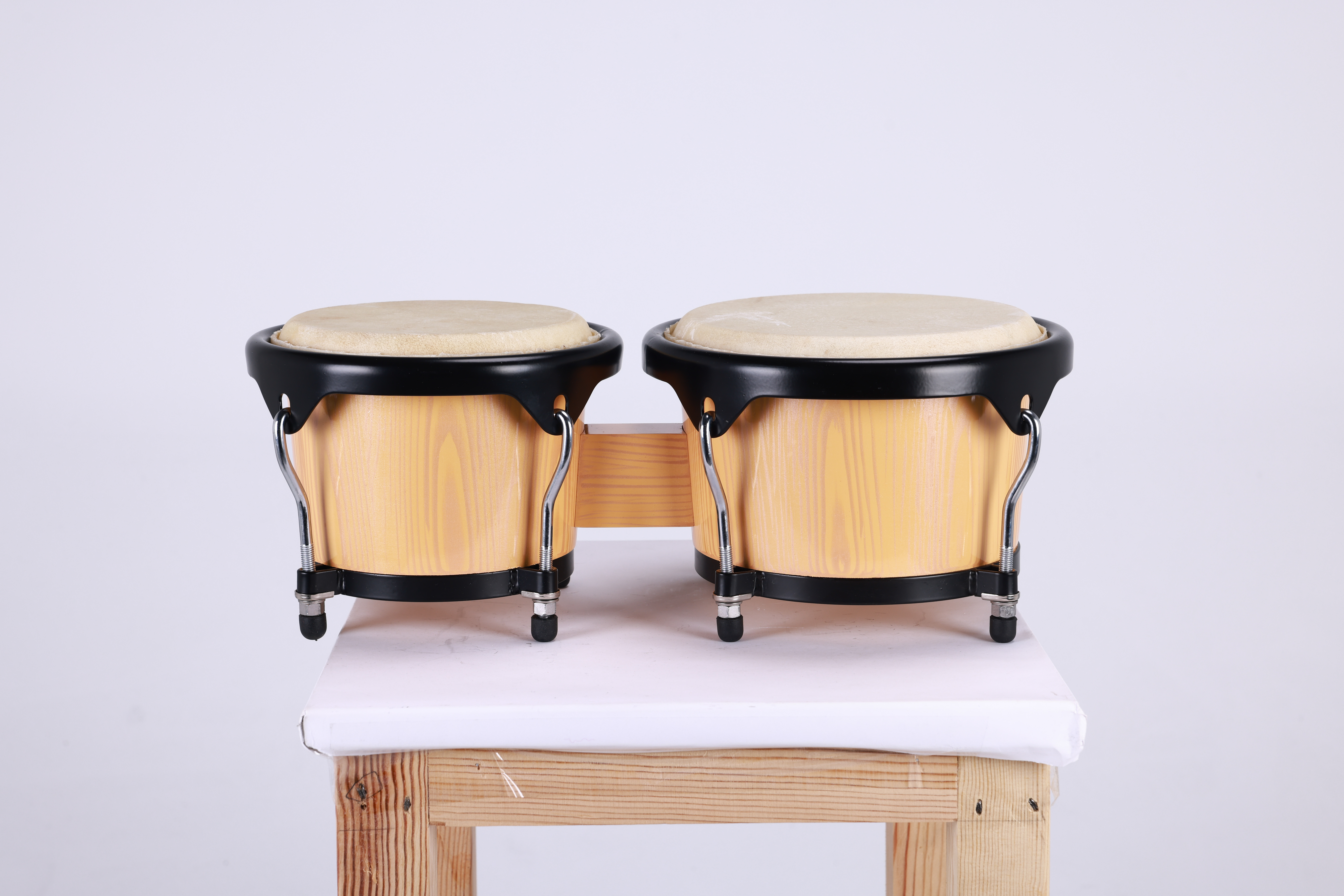 BOG102 General Grade Percussion Cow Skin 7.5"+8.5" Birch Bongo