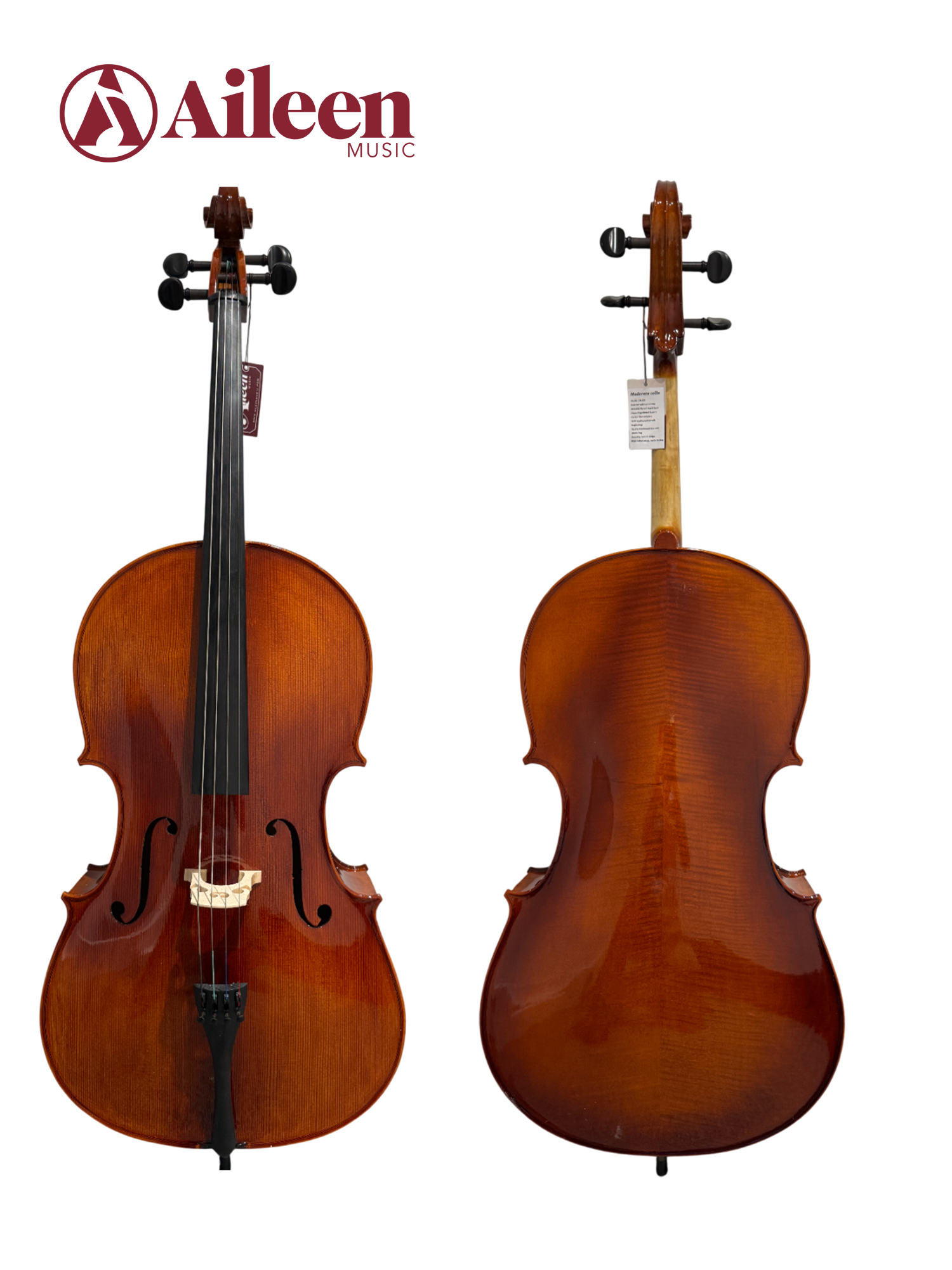 CM130 New Spirit Varnish Middle Grade Moderate 4/4 Cello