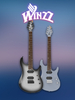WOS100-SB WINZZ Design S Model Orbit Series 39" Electric Guitar