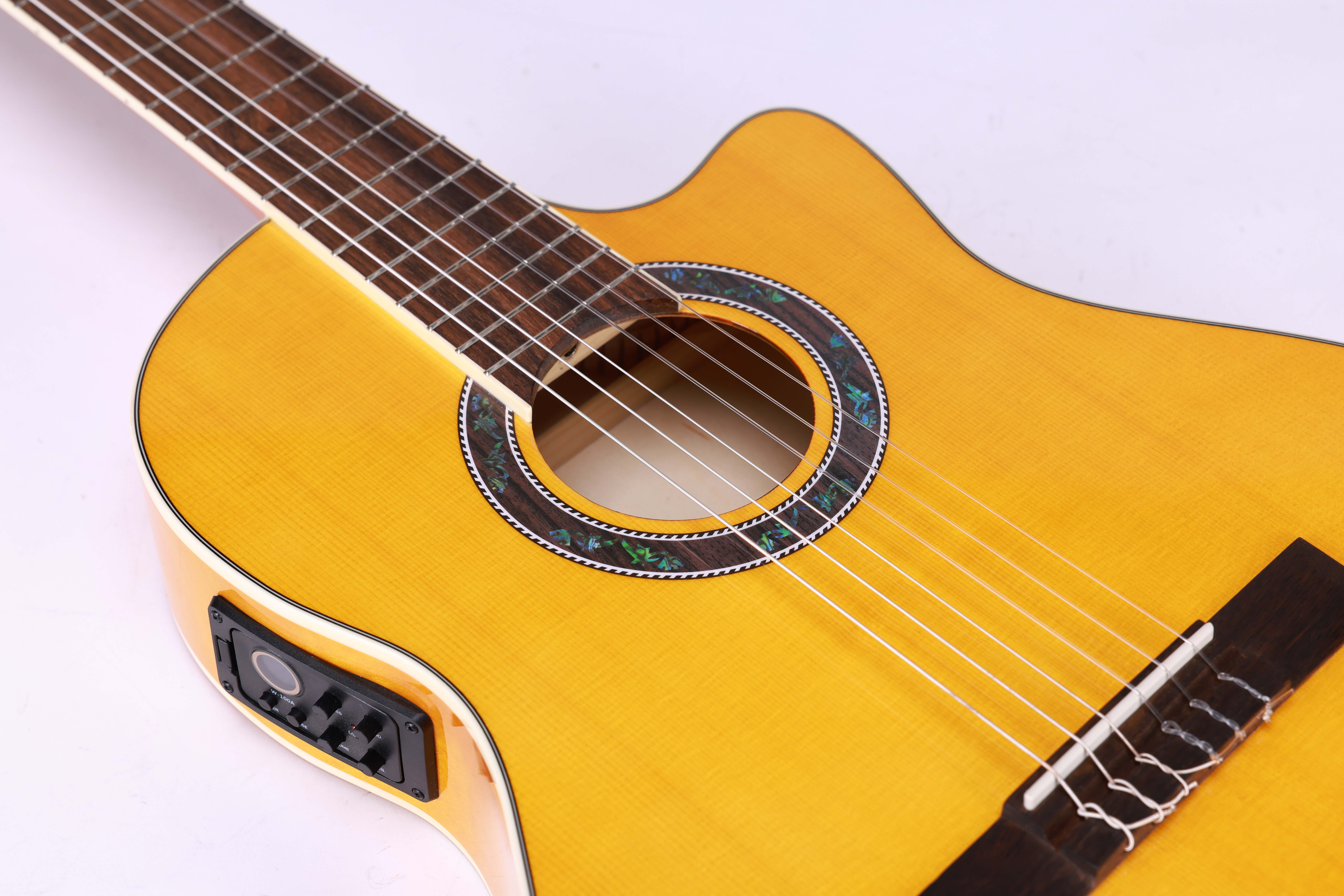 ACG10CE High Quality Professional 39" Student Flamenco Guitar