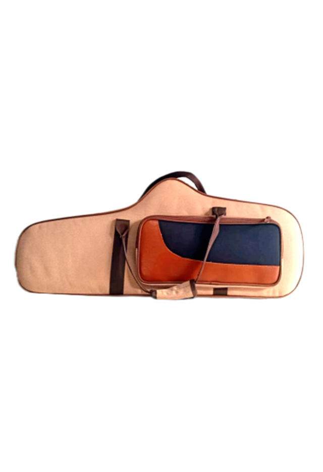 ASC0224 Portable Oxford Cloth PU Leather Alto Saxophone Case